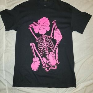 KAWS Black T-Shirt with Graphic